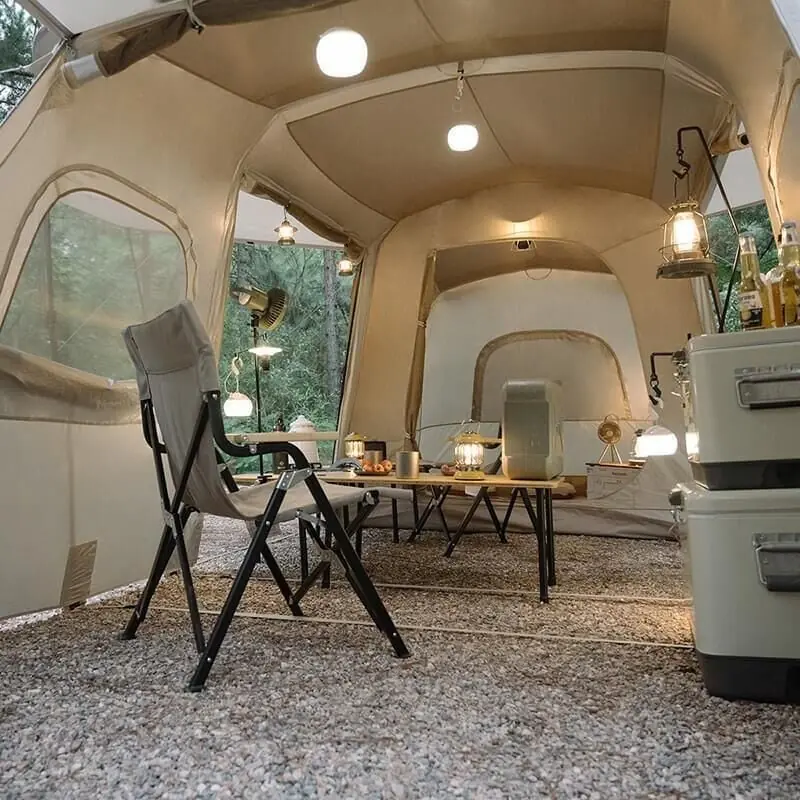Naturehike Glamping Cloud Vessel 4 Kişilik Hızlı Kurulum Tünel Çadır 4