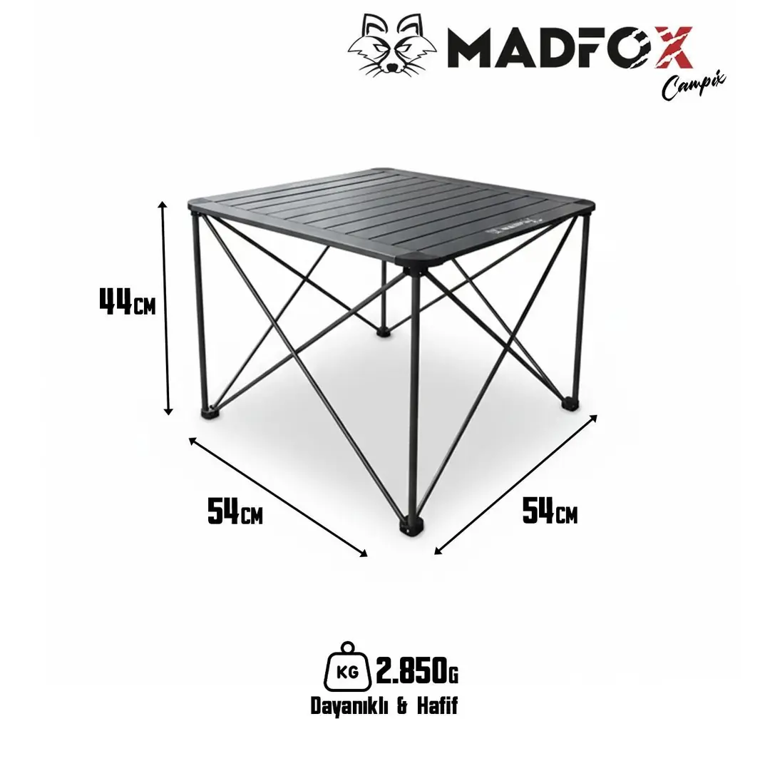 Madfox Campix Katlanır Kamp Masası Küçük 3