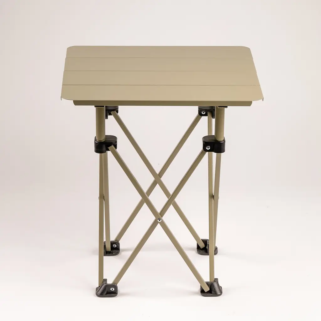 KVOX Axis Iron Motosiklet Kamp Masası, Topcase'e Sığan Küçük Katlanır Masa, 40 × 40 cm, 100 kg 5