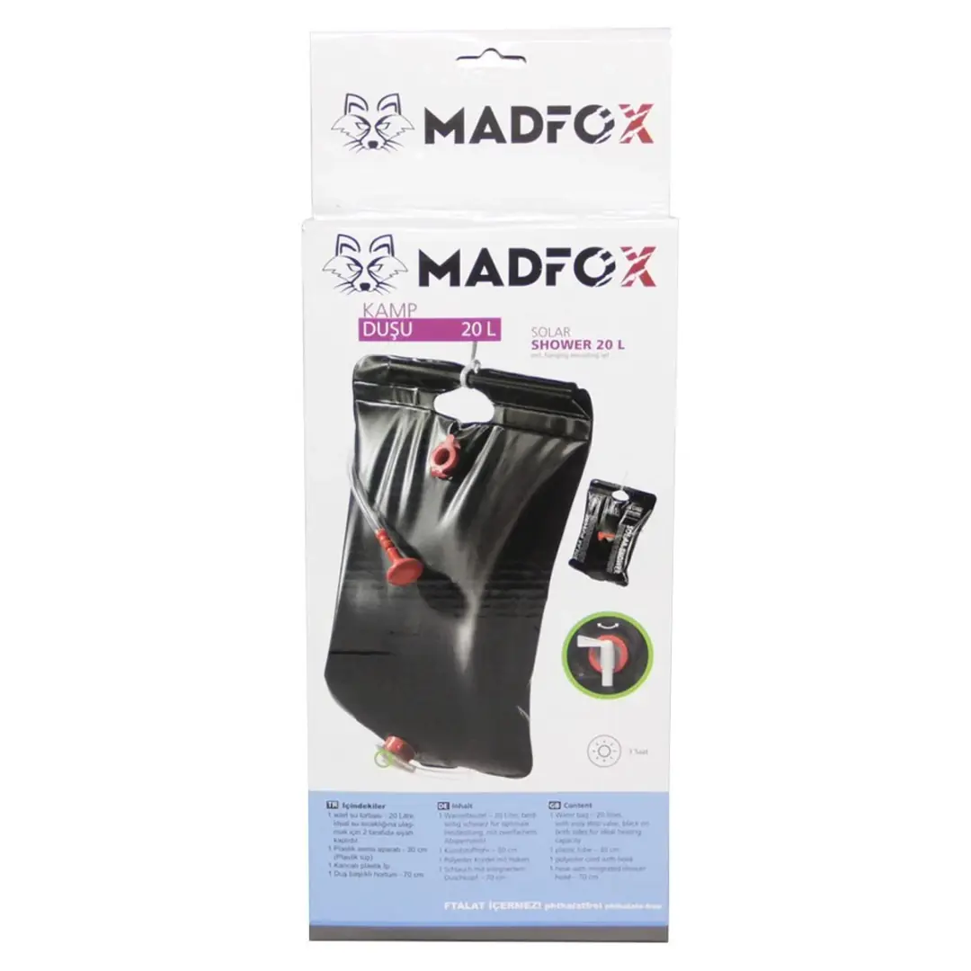Madfox Solar Shower Kamp Duşu 20 Lt 5