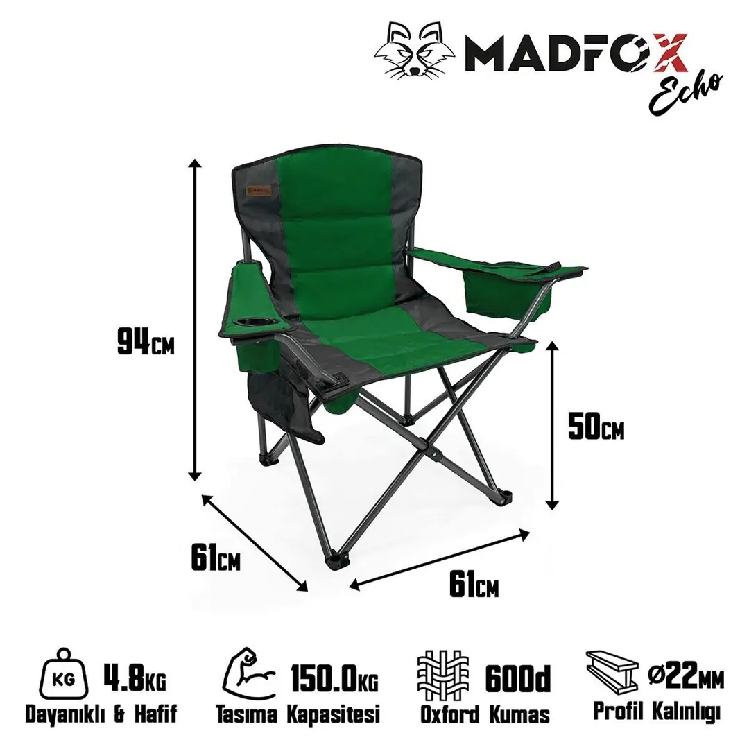 Madfox Echo Katlanır Kamp Sandalyesi 6