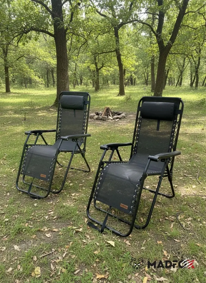 Madfox EasyRest Katlanır Şezlong Sandalye 8