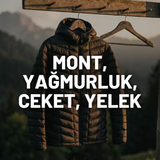 Mont, Yağmurluk, Ceket, Yelek
